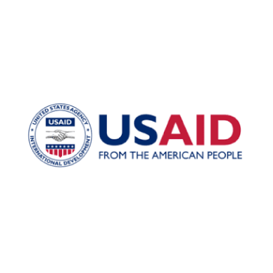 US aid logo.