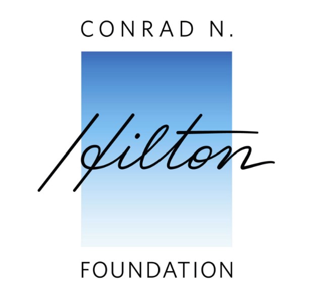 Logo for the Conrad N Hilton Foundation